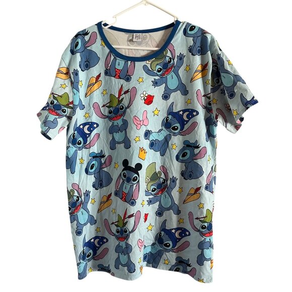 Wild Rich Kids T-Shirt Adult Size XL Stitch print Disney - Picture 4 of 7